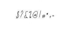 Galliyani Handwritten Font Font OTHER CHARS