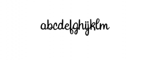 Gardena.ttf Font LOWERCASE