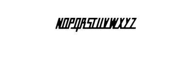 Gasoline Typeface Font UPPERCASE