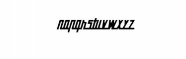 Gasoline Typeface Font LOWERCASE