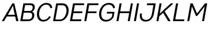 Gabriel Sans Condensed Normal Italic Font UPPERCASE