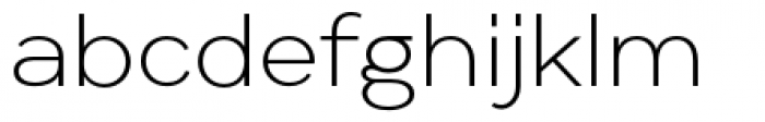 Gabriel Sans Light Font LOWERCASE