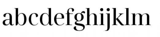 Gabriela Medium Font LOWERCASE