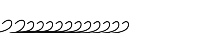 Gainsborough Swoosh Font LOWERCASE