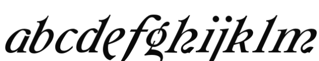 Galathea - Archive Font LOWERCASE