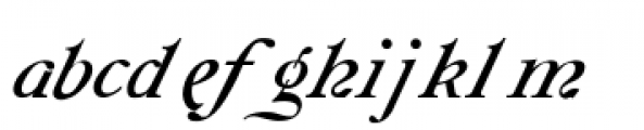 Galathea Font LOWERCASE