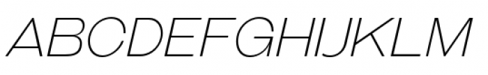 Galderglynn Esq Extra Light Italic Font UPPERCASE