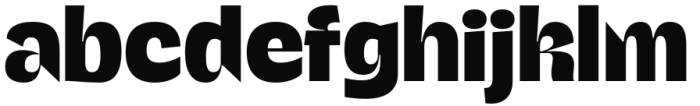 Gango Bold Font LOWERCASE