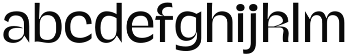 Gango Light Font LOWERCASE