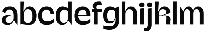 Gango Regular Font LOWERCASE