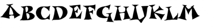 Garash Font UPPERCASE