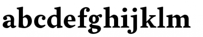 Garvis Pro Bold Font LOWERCASE