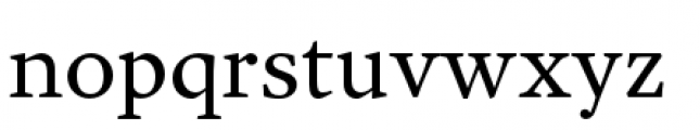 Garvis Pro Book Font LOWERCASE