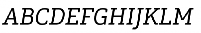 Gaspo Slab Regular Italic Font UPPERCASE