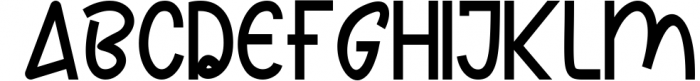 Gachua Font UPPERCASE