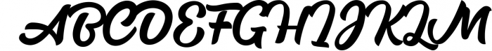 Gadamer | Modern Calligraphy Font UPPERCASE