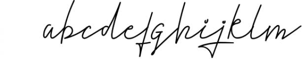 Galla Signature Font LOWERCASE