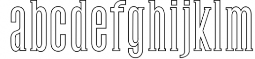 Galvin Slab Serif Font Family Pack 4 Font LOWERCASE