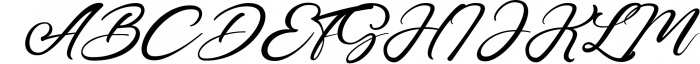 Ganetha - Elegant Script Font Font UPPERCASE