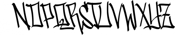 Gangstown GT - Graffiti Font 2 Font UPPERCASE