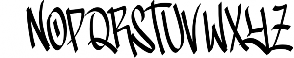 Gangstown GT - Graffiti Font 2 Font LOWERCASE