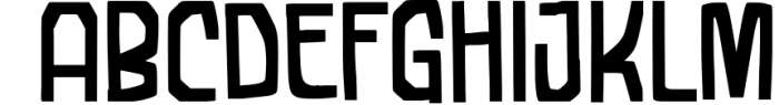 Garaga Font UPPERCASE