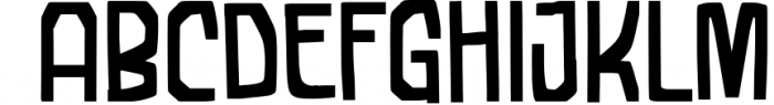 Garaga Font LOWERCASE