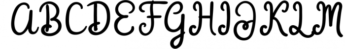 Gardena - Script Font Font UPPERCASE