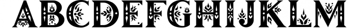 Gardenia - Serif Font Family 1 Font UPPERCASE