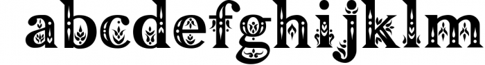 Gardenia - Serif Font Family 1 Font LOWERCASE