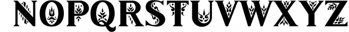 Gardenia - Serif Font Family Font UPPERCASE