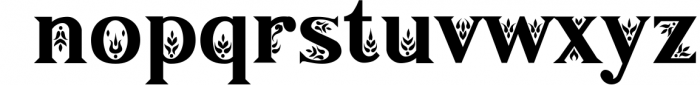 Gardenia - Serif Font Family Font LOWERCASE