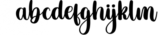 Gareth - a modern calligraphy with swashes Font LOWERCASE