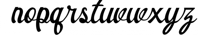 Garland Font LOWERCASE