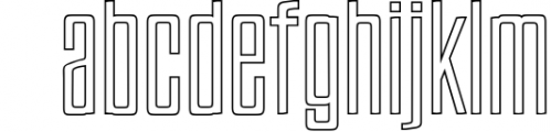 Gayora Slab Serif | Duo Font 1 Font LOWERCASE