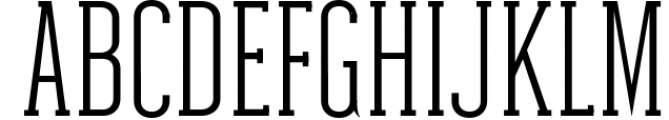 Gayora Slab Serif | Duo Font 4 Font UPPERCASE