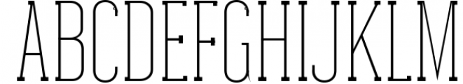 Gayora Slab Serif | Duo Font 6 Font UPPERCASE