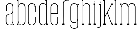 Gayora Slab Serif | Duo Font 6 Font LOWERCASE