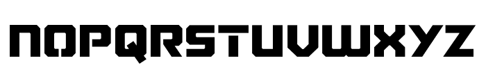 GALACTICVANGUARDIANNCV Font LOWERCASE