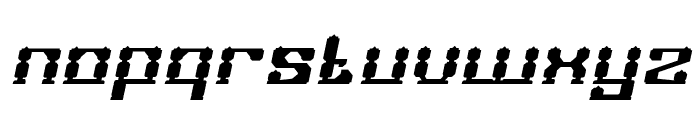 GAMER Bold Italic Font LOWERCASE