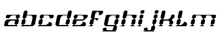 GAMER Italic Font LOWERCASE