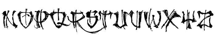 GANGLAND Font UPPERCASE