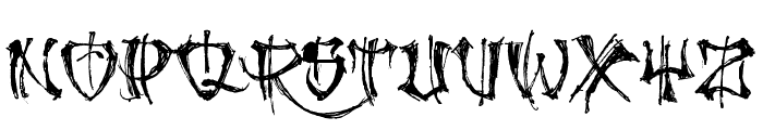 GANGLAND Font LOWERCASE