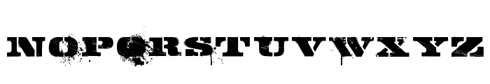 GASMASK Font UPPERCASE