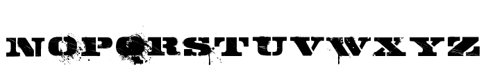 GASMASK Font LOWERCASE