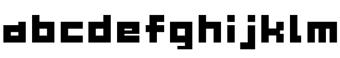 GAU_font_cube_B Font LOWERCASE