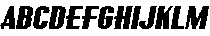 GAZPOL Font UPPERCASE