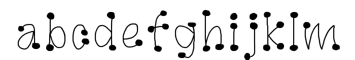 GaGoo Font LOWERCASE