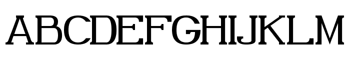 Gabriel Serif Font UPPERCASE