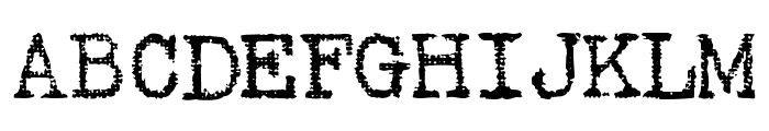 Gabriele Dark Ribbon FG Regular Font UPPERCASE